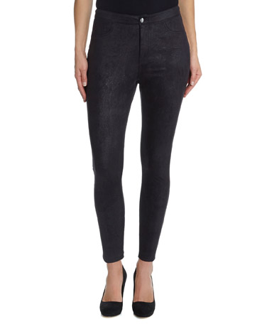 Holly High-Waisted Moleskin Effect Jeans